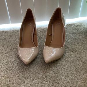 NY&C - Nude Point-Toe Heels